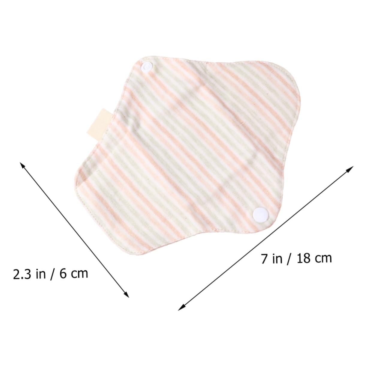 FOMIYES 3 Set Di Assorbenti Super Assorbenti Riutilizzabili Per Donne Assorbenti Mestruali Lavabili Motivi Casuali Cotone Compatto Per Viaggio 5 Pezzi * 3