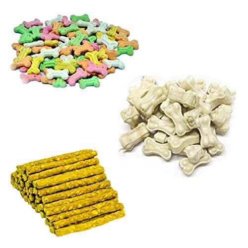 Buy Furry Critters Combo Pack of Dog Treat 2inch for Dogs(500g