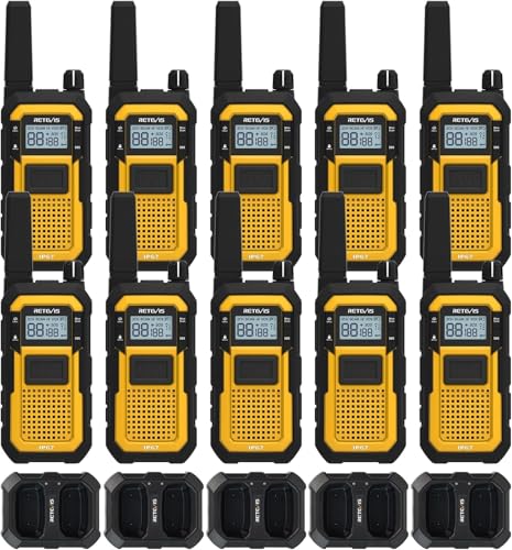 Retevis RB48 Heavy Duty Waterproof Walkie Talkies, Long Range...