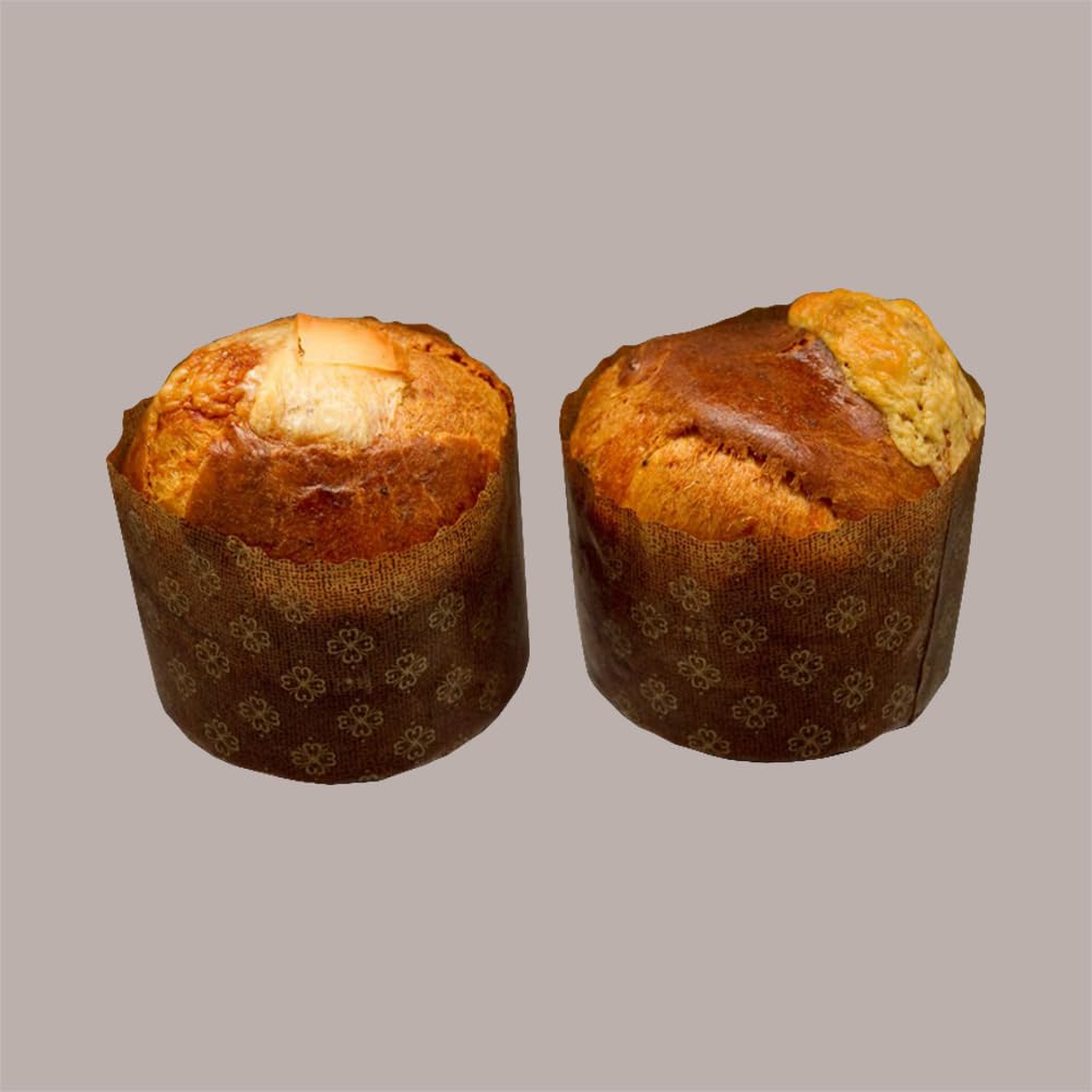 Stampo Per Panettone In Carta Forno Onda Rigida - 5 Pezzi, 155x106 Mm, Per 750 Gr - Foto 7