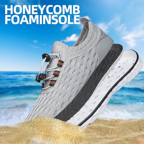 Image of DOUSSPRT Men's Water Shoes Quick Drying Sports Aqua Shoes