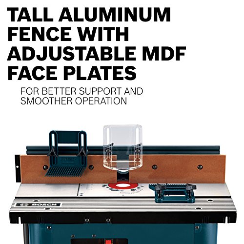 BOSCH RA1181 Benchtop Aluminum Top Router Table