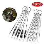 32PCS-Carburetor-Cleaner-Set-Carbon-Dirt-Jet-Cleaning-Needles-Brushes-Tools-Cleaning-Tools