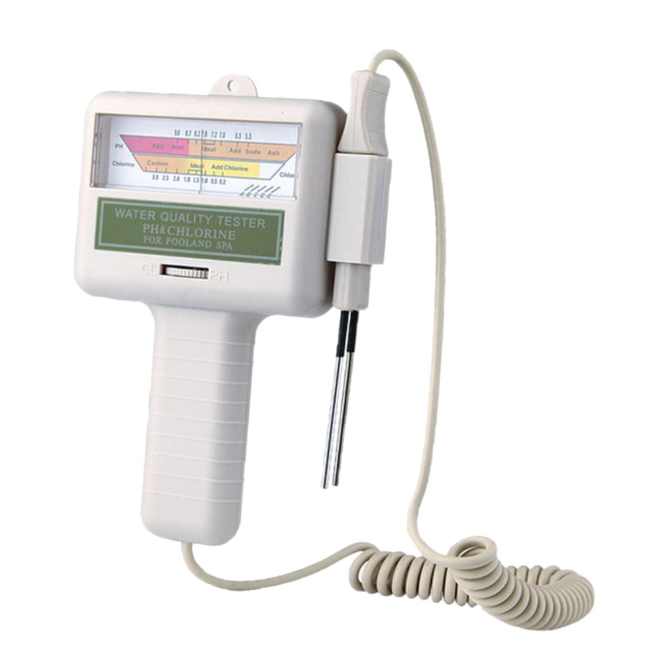 Toyvian Medidor De Ph y Piscina Digital Probador Agua Comprobador Valor Herramienta Prueba Sin Batería