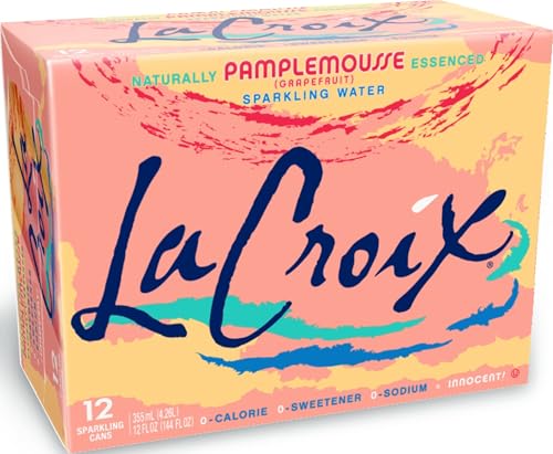 Image of La Croix Sparkling Water, Grapefruit, 12 Fl Oz (Pack of 12)