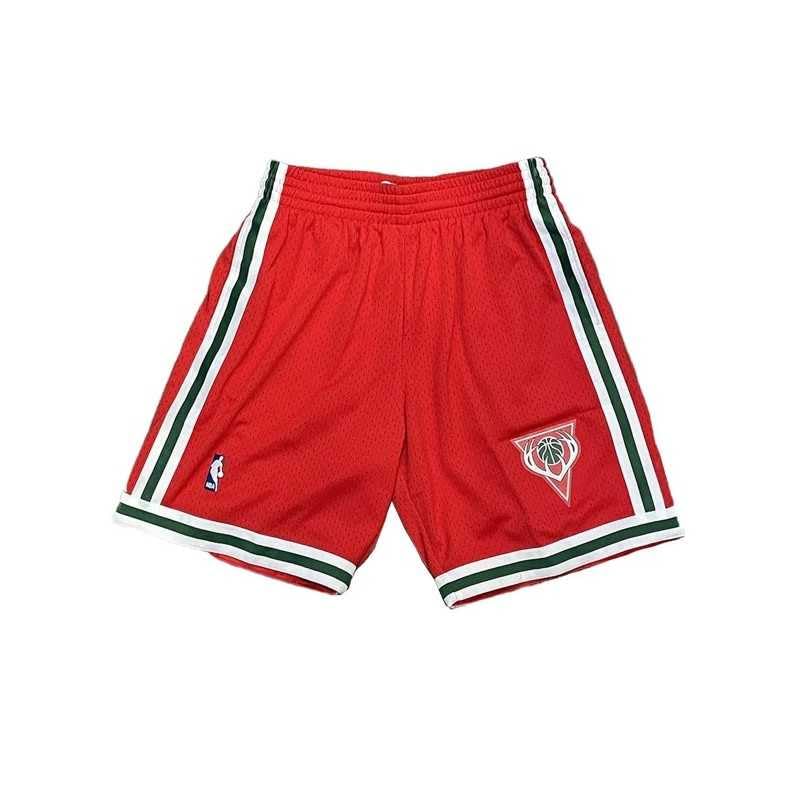 Short NBA Milwaukee Bucks 2008 Mitchell & Ness respirant contre la chaleur