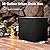 Deck Box 30 Gallon Outdoor Storage Box for Food Deliveries, Patio Tools, Outdoor Cushions & Pillows, Garden Supplies, Pet Stuff and Pool Accessories, Black (Delivery Sign & Lock Included)