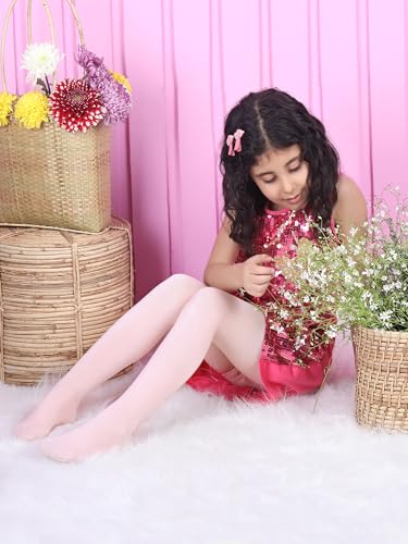 Image of NEXT2SKIN Kids Cotton Ultra Soft Stretchable Fit Ballet Tights Pantyhose Stockings (Assorted, 0-14 Years)