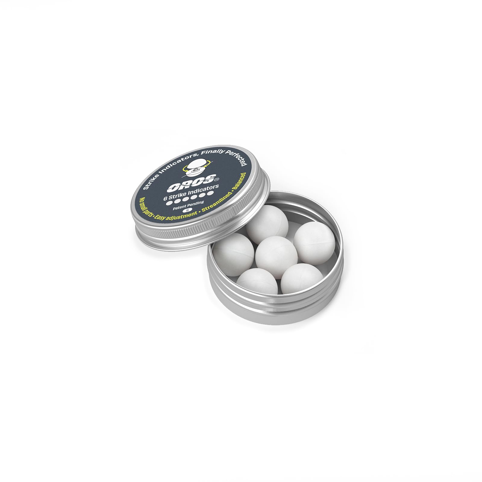 Oros Strike Indicators for Fly Fishing, Reusable Foam Nymph Indicators, High Visibility Trout Fishing Float, Assorted Sizes