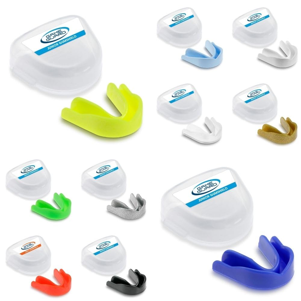 GAME GUARD protector bucal para hervir y morder/protector de encías - protector bucal moldeable/protectores de encías - júnior/niños/jóvenes - Aprobado por CE, deportes escolares, fútbol, rugby — view 34