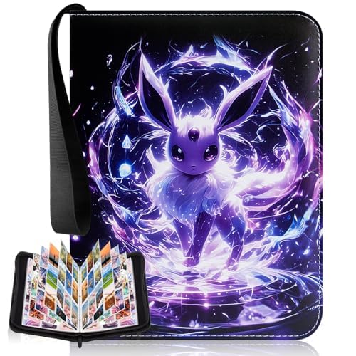 Raccoglitore per carte con cerniera, raccoglitore per album 900 carte | con maniglia portatile, impermeabile Album Carta, 50 pagine
