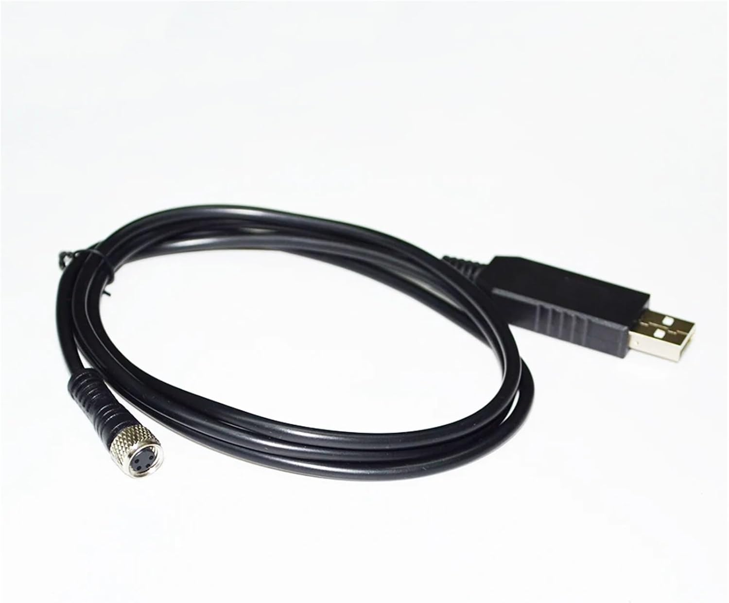 FT232RL CHIP USB to M8 4PIN Adapter RS232/RS485 Converter Serial Communication Cable for A50 A70 Smart Sensor Cameras(5 metre,RS485 Signal Cable)