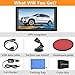 GPS Navigator for Car Truck RV, 9 ” Trucker GPS for Semi Truck 2025 Map， Real Voice Spoken Turn-by-Turn Direction Reminding Navigation System for Cars, Vehicle GPS with Speed and Red Light Warning