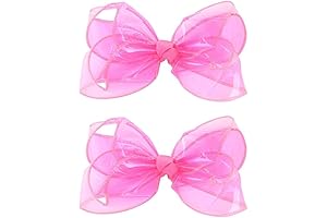 Waterproof Jelly Hair Bows for Girls: Adorable Summer Accessory