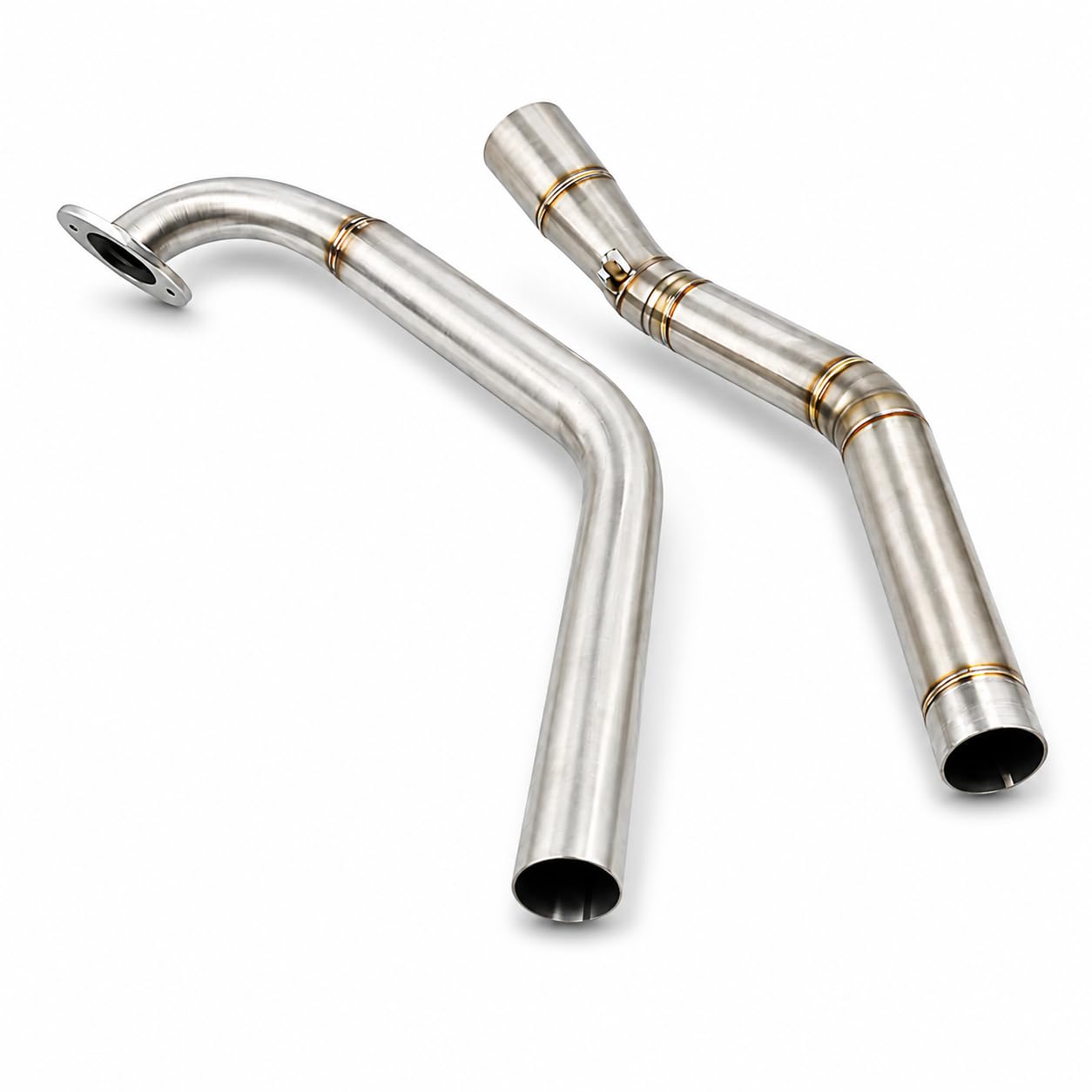 Bike Bend Pipe Double Sensor Exhaust Bend Pipe Stainless Steel for R15-MT15 V3 | V4 Model’s 3-image-27