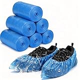 40 Pcs Shoe Covers, 20 Pairs Disposable Non-Slip Waterproof Shoe Booties for Indoor Use, Fits Men Women US Size 9-13, for Home Hospital Construction Salon Visitors