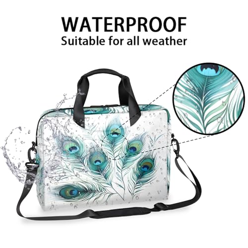 Laptop Bag 15.6 Inch Laptop Sleeve Case with Shoulder Straps Computer Case Cover Slim Briefcase for Men Women2