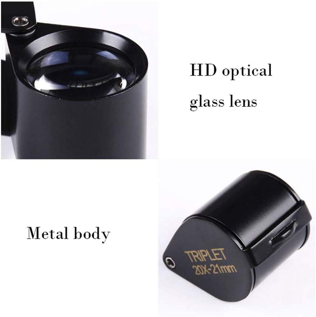 Generic Magnifyiglasses,Jewelry Magnifyiglass Foldiscientific Document Magnifier/20*