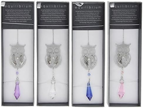 3D Owl Sun Catcher Equilibrium Bird Suncatcher