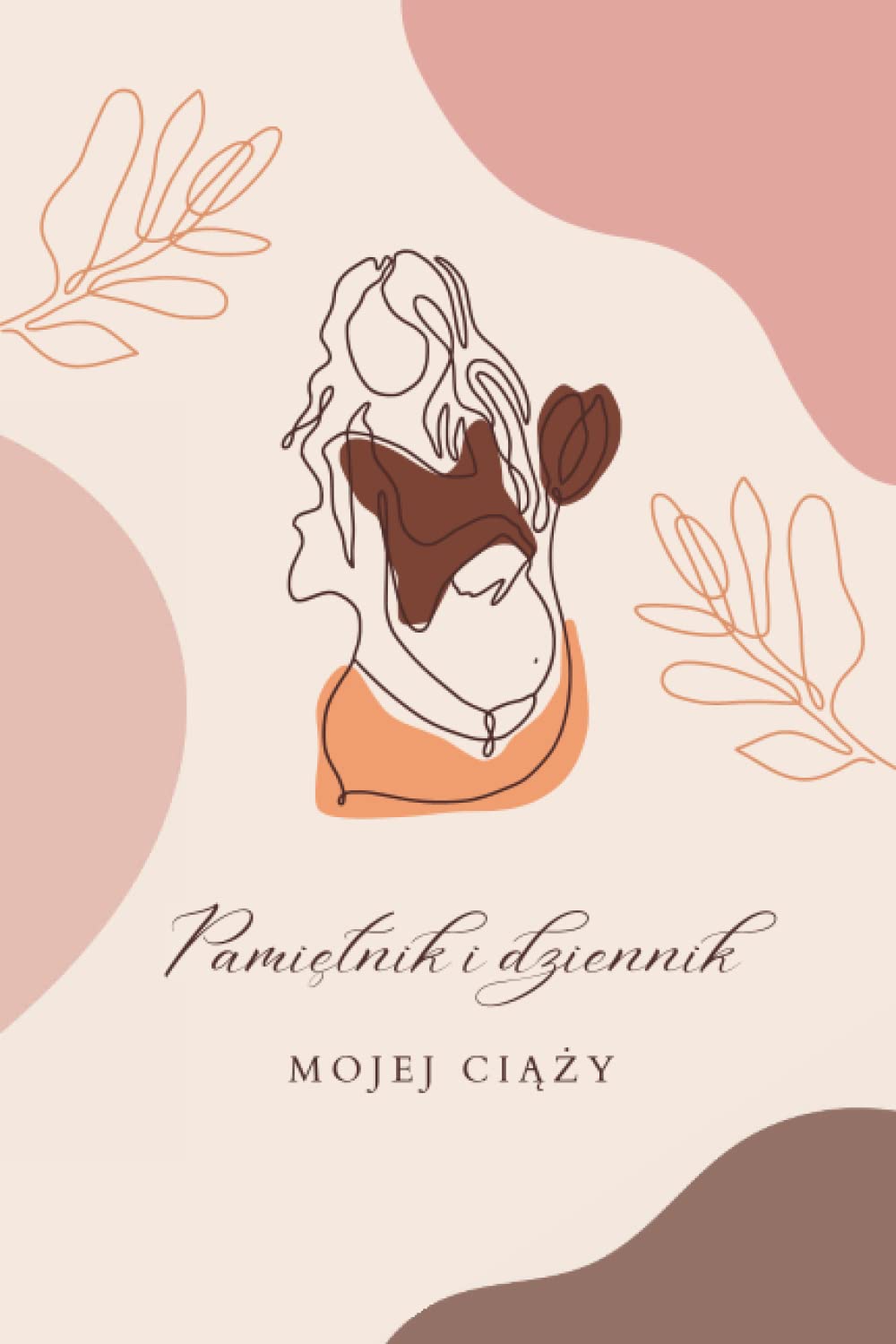 Pamiętnik i dziennik mojej ciąży: Stwórz swój dziennik wspomnień! Zapisuj swoje myśli, odczucia, wizyty lekarskie, pomysły na imię. Napisz list do maluszka, wklejaj zdjęcia i wiele innych!