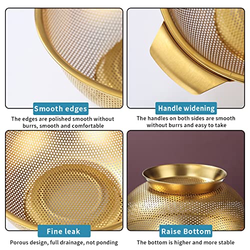 Kyraton Gold Colander 5 Quart thumb #6