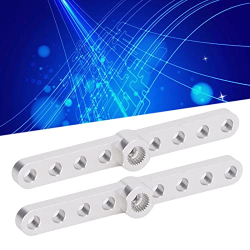 Servo Horn, espaçamento entre furos de 8 mm, conector de 25 roscas, substituição de liga de alumínio
