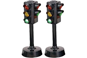 Kisangel Train Lamp Toys for Kids: Educational Traffic Lights with Sound and Light