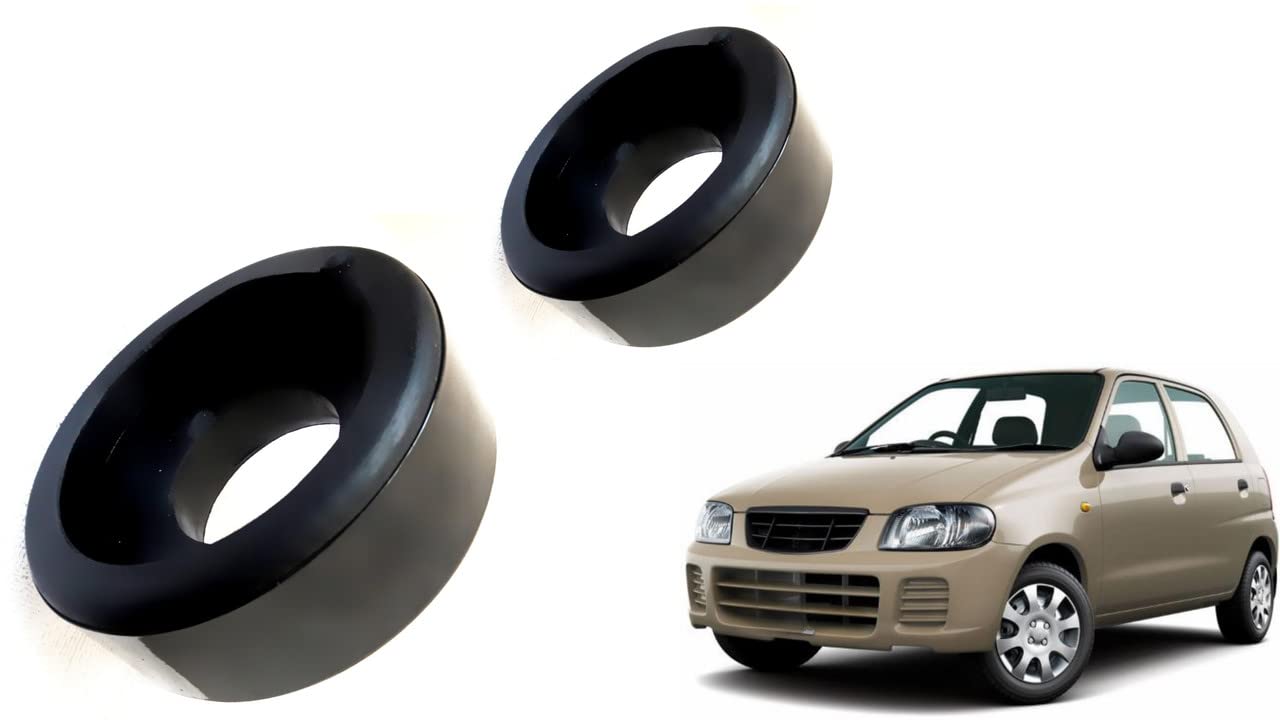 for Suzuki ALTO (O) | Ride Height Lift Kit (Rear Set of 2 Pcs) | Increases Ground Clearance | Easy Installation | OEM Safe Design | Front Side Not Required-picture-21