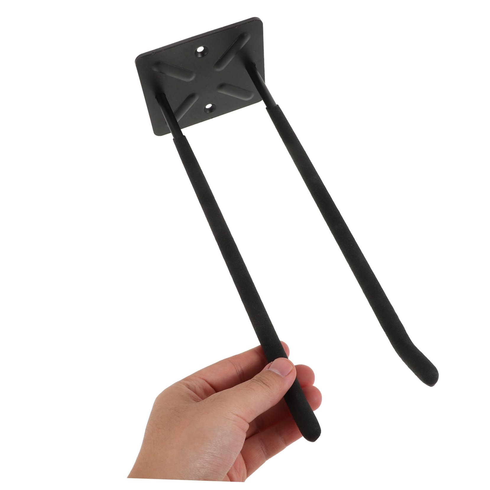 Operitacx Ganchos de Pared Pesados para Garaje Soporte de Almacenamiento para Neumáticos Herramientas y Sillas Instalación y Alta Capacidad de Carga Negro