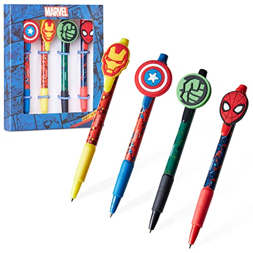 Marvel Penne Avengers - Set 4 Penne Divertenti