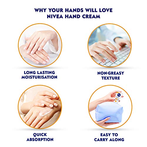 NIVEA Hand Cream, Indulging Glycerin & Beeswax, 75ml - Image 4