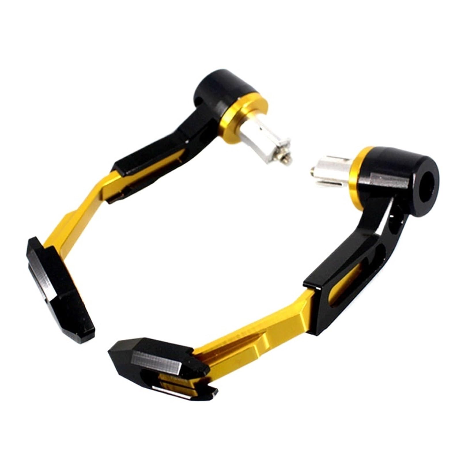 Hriekxsdl Golden For Du&Cati Monster 821 695 696 796 795 797 1098S Universal 7/8" 22Mm Motorcycle Handlebar Brake Clutch Levers Protector Guard Clutch Levers Hand Guards