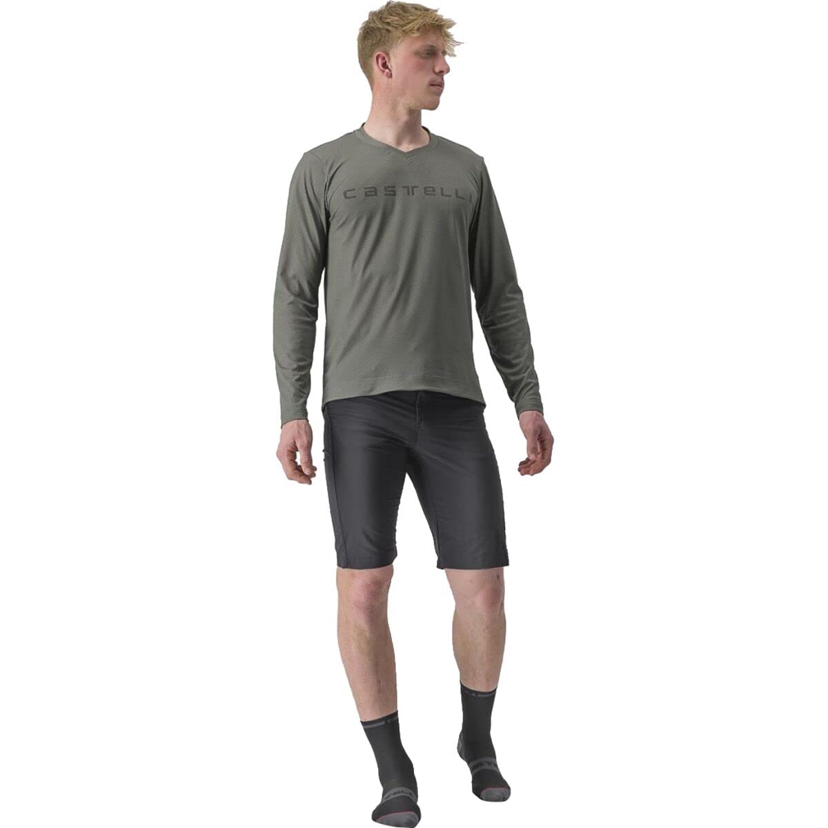 CASTELLI Trail Tech LS Tee 2 T-Shirt Uomo (Pacco da 1)