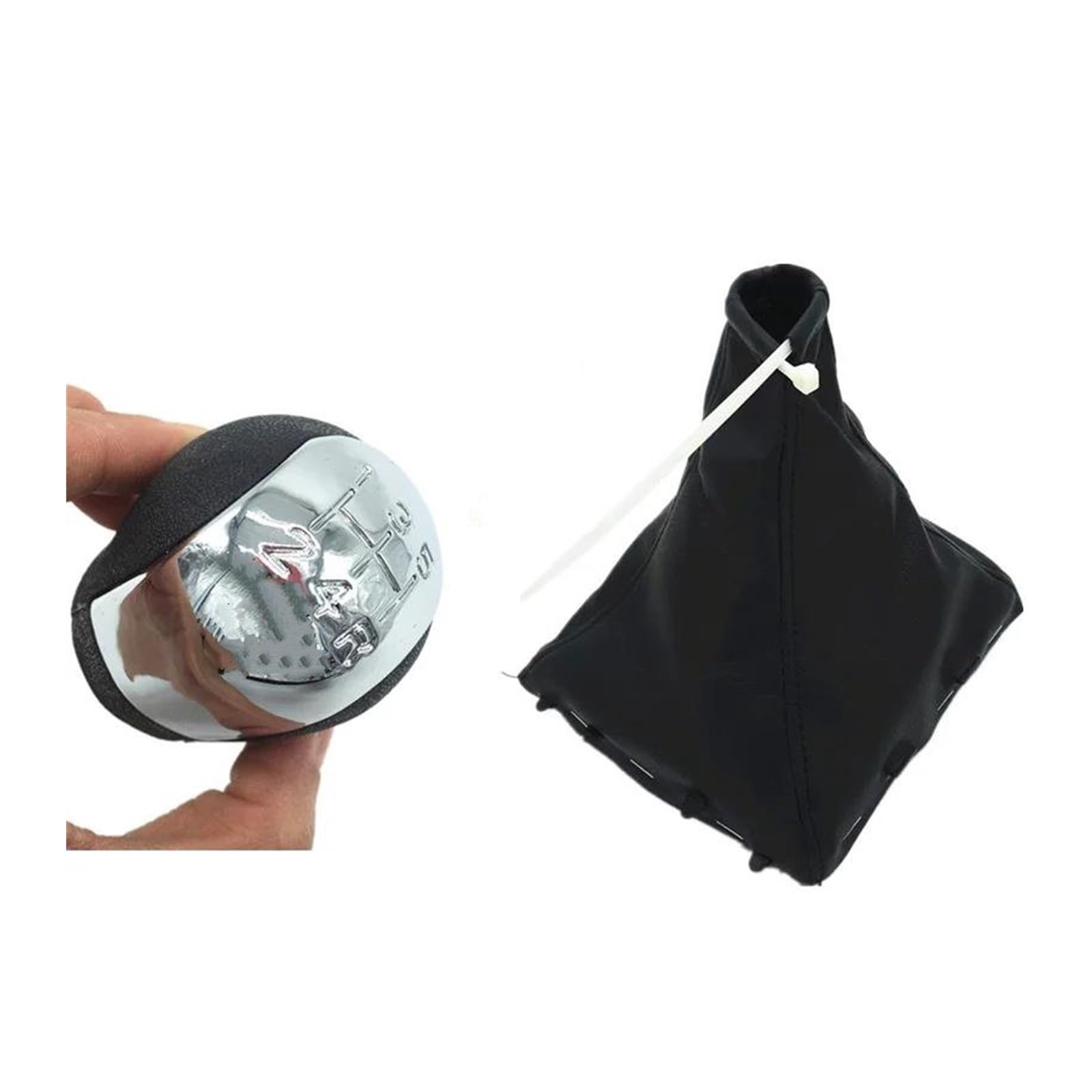 Cavinbdz Combo 3 For Opel For Vectra C 2002 2003 2004 2005 5/6 Speed Manual Car Gear Shift Knob Gaiter Boot Cover Collar Case