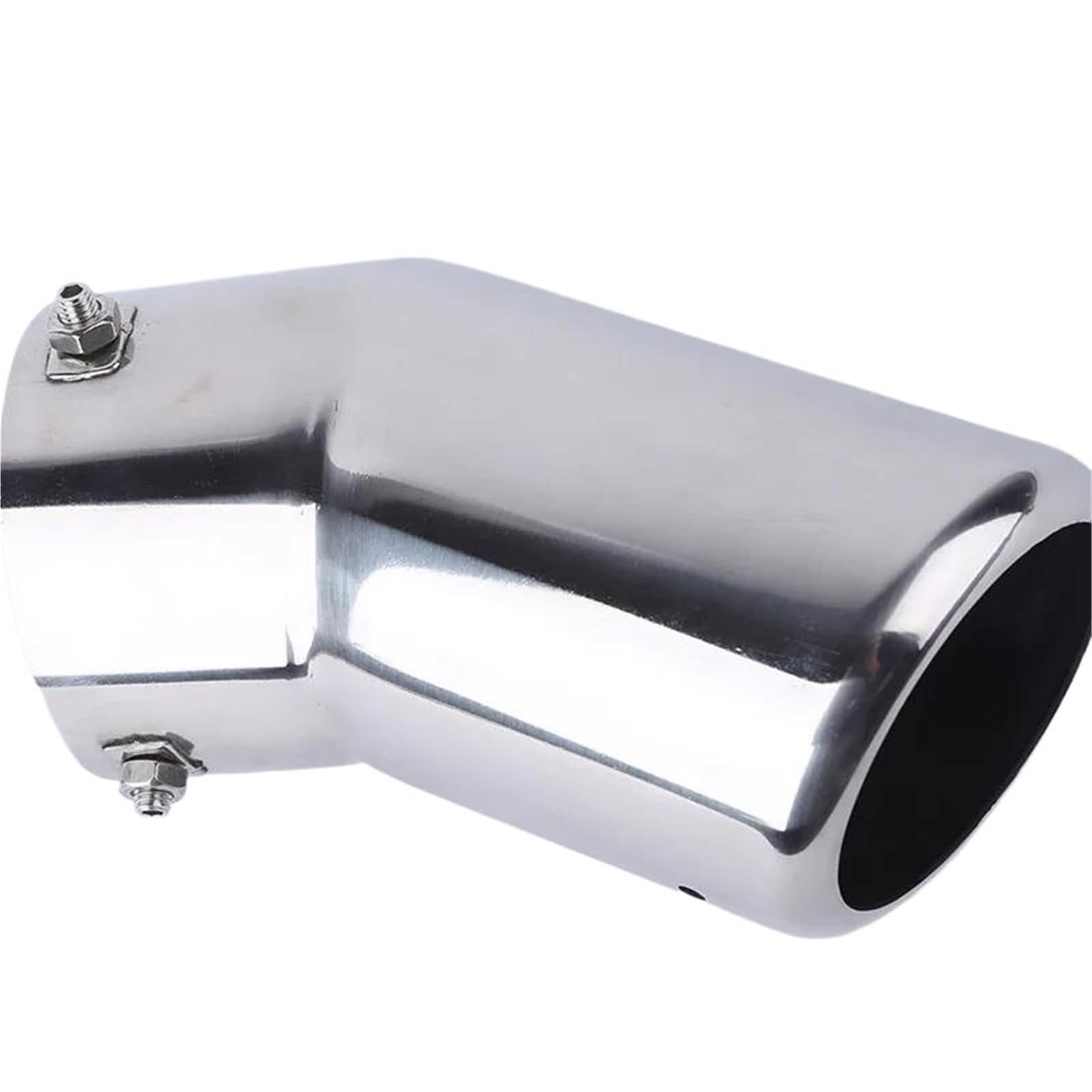 MNGNCBXWK For Toyota For Land For Cruiser 200 LC200 Stainless Steel Tail Exhaust Muffler Tip Pipe Car Styling Accessories (Silver)