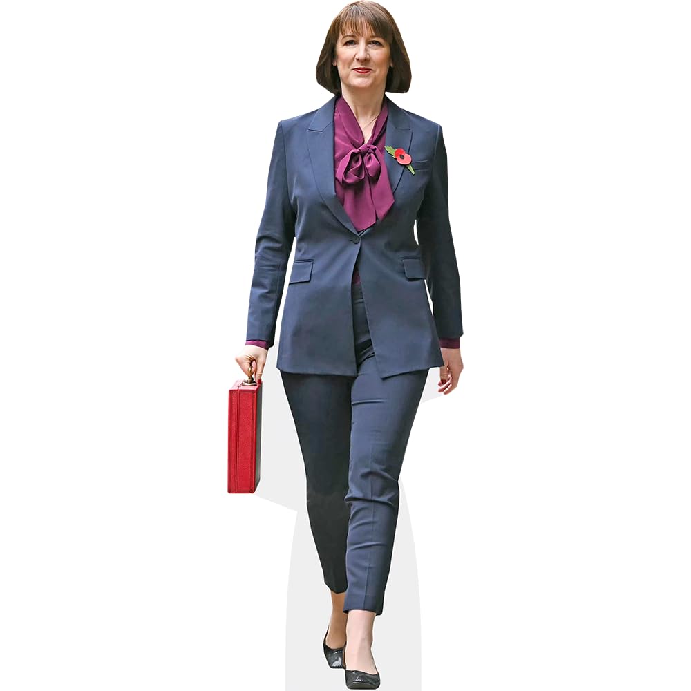 Celebrity Cutouts Mini Size Cutout Rachel Reeves (Red Case)