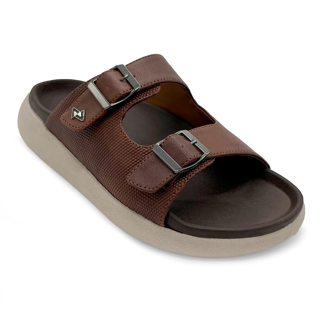 kazarmax premium ContourX Men's | Anatomical Comfort Sandals | Cushioned Footbed Sandal-picture-16