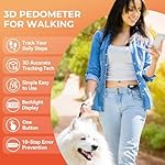 3D Pedometer for Walking, Simple Walking Step Counter with Removable Clip and Strap, USB Rechargeable Step Tracker with Backlight, Accurate Step Counter for Men Women Seniors - Image 2