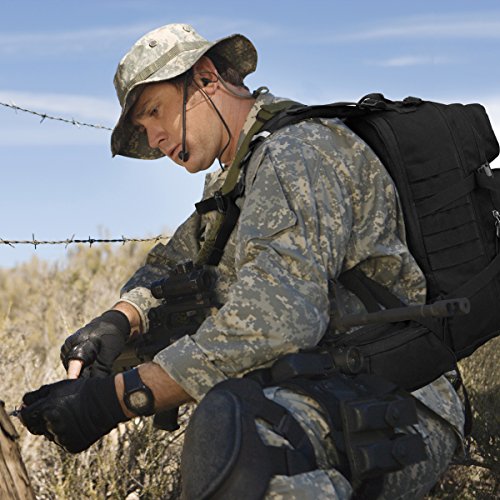 Military Tactical Backpack Hydration Backpack by RUPUMPACK, Army MOLLE Bag, Small 3-Day Rucksack for Outdoor Hiking Camping Trekking Hunting, 33L - Thumbnail 7