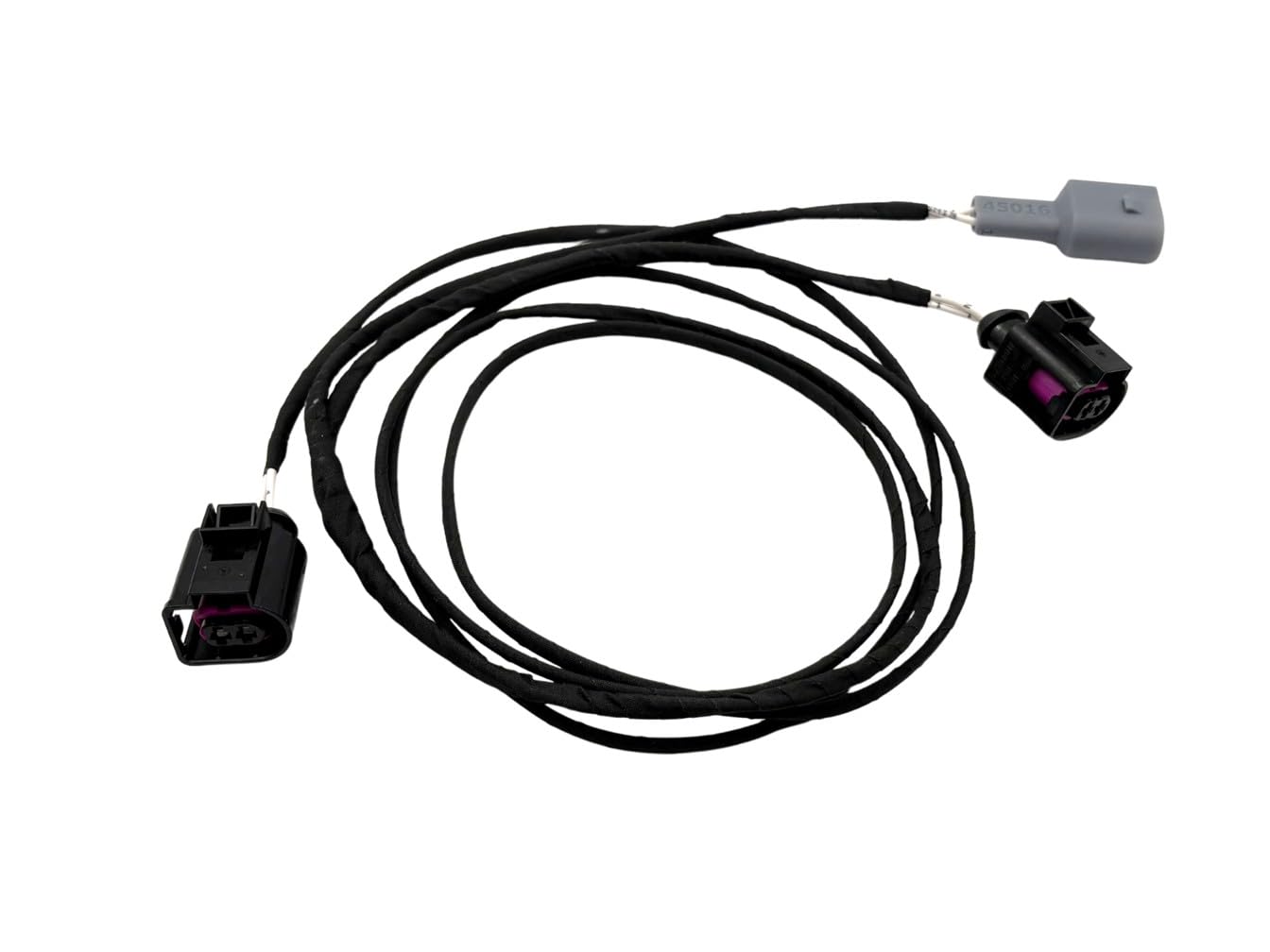 HZ-DESIGN Adapter für die Nachrüstung einer zweiten Hupe passend für VW, Audi, Seat, Skoda Kabelbaum Doppelton Adapterkabelsatz Fanfare