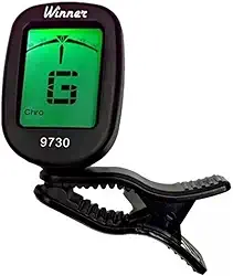 Winner, 9730, Afinador Cromático Winner WA-29 com clipe de Liga/Desliga Automático