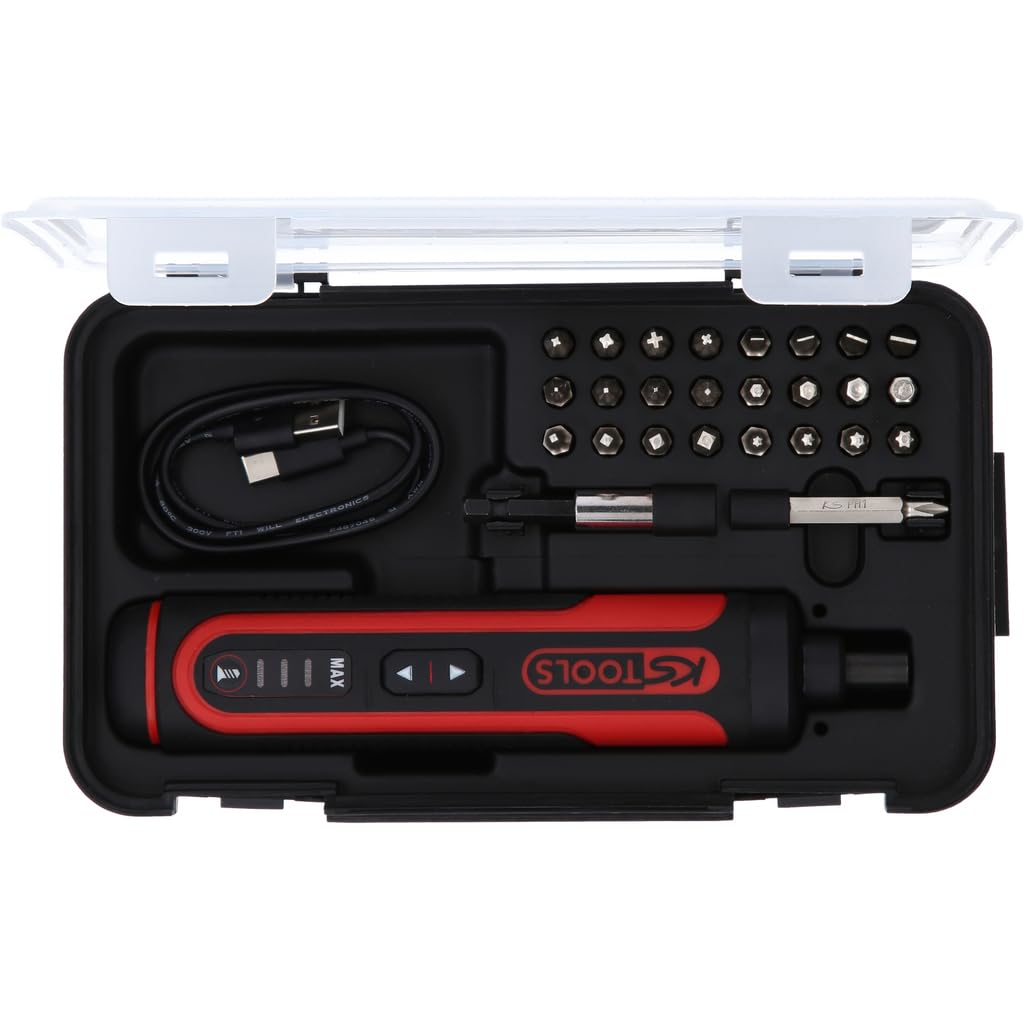 KS TOOLS eMONSTER Jeu de tournevis à embout sans fil 1/4", 27 pièces