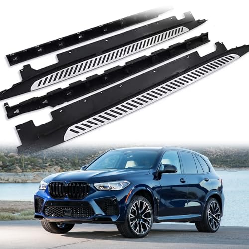 Escalera lateral para BMW X5 G05 modelo 2019-2025, 2 piezas