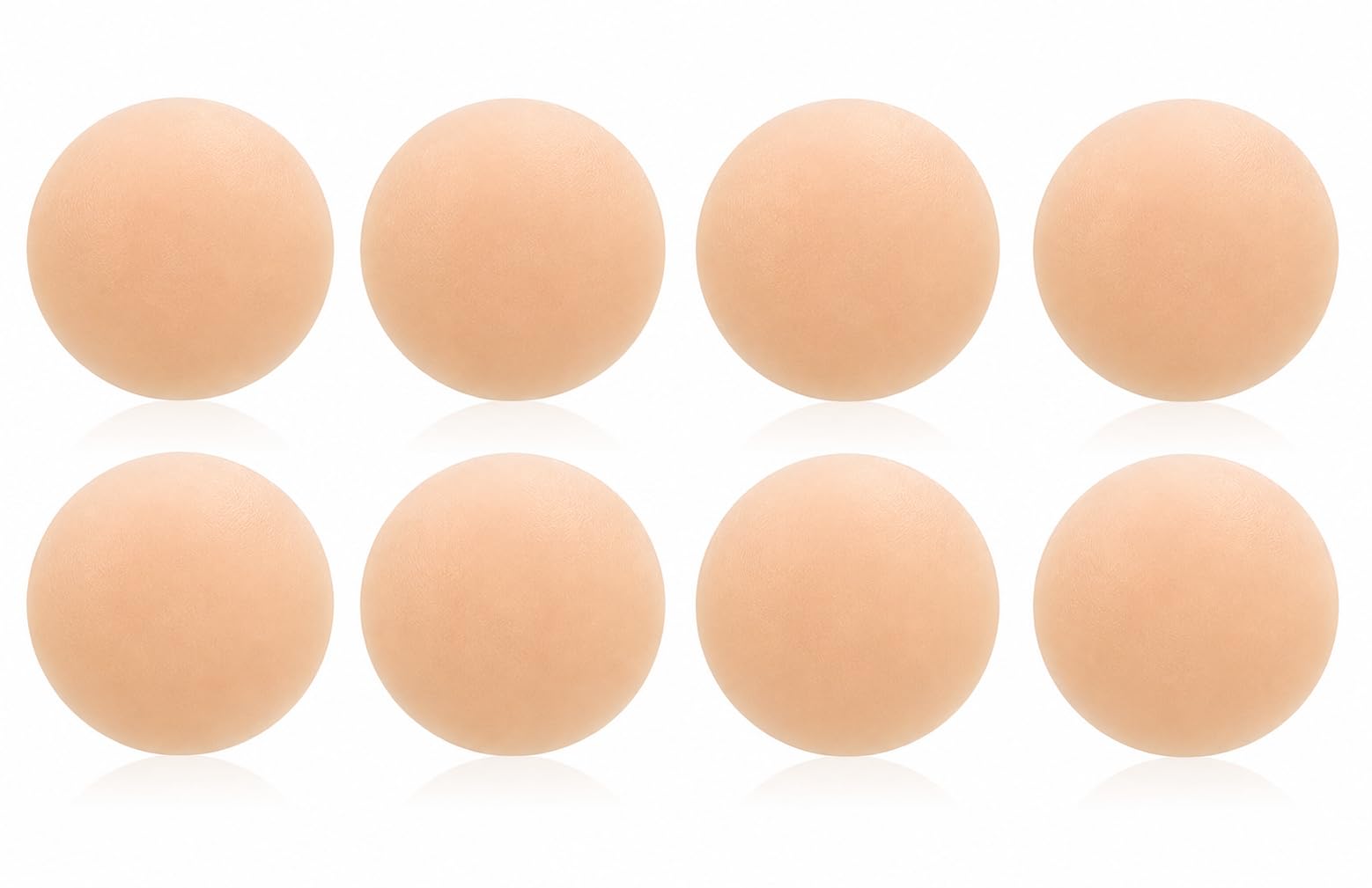 Solitude Reusable Silicone Nipple Covers for Women (Pack of 4, 8 Covers Total) – 2.8 Inch Ultra-Thin Adhesive Nipple Pasties for Backless, Deep V, Tube Top & Sheer Dresses Nude-picture-15