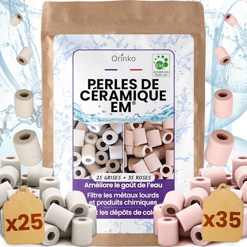 orinko 25 Perles de céramique Grises...