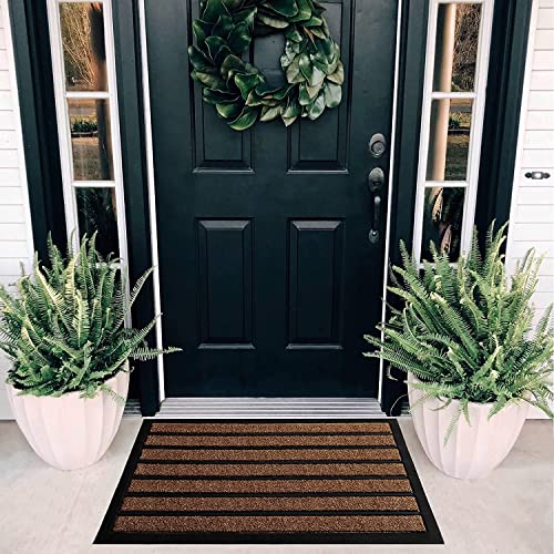 Ubdyo 2 Pack Door Mat Outdoor Entrance thumb #1