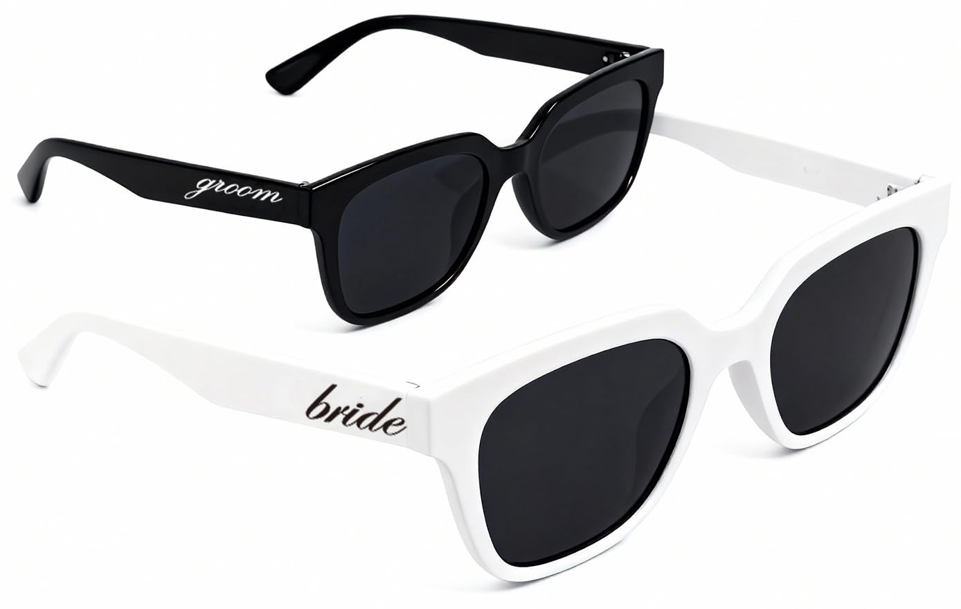 luckystardom Heart Sunglasses, Bride to Be Gifts Bachelorette Party Bride Sunglasses, Cute Glasses for Women Bachelorette Party