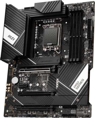 PRO Z790-A - Scheda madre WiFi ProSeries (supporta processori Intel di 12°/13° generazione, LGA 1700, DDR5, PCIe 5.0, M.2, 2.5Gbps LAN, USB 3.2 Gen2, Wi-Fi 6E, ATX) - Scheda madre - Immagine 2