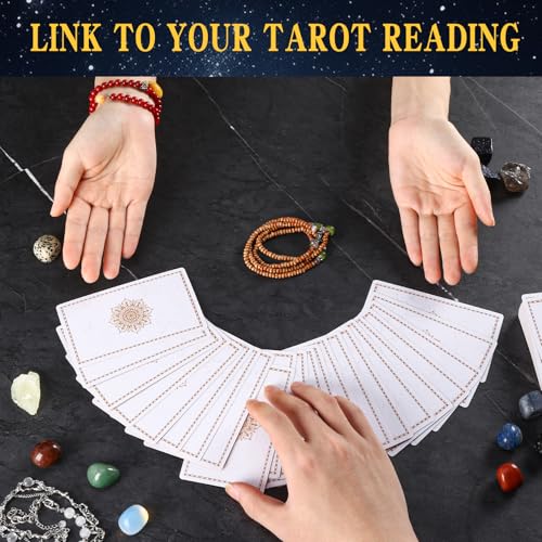 Image of Tarot Cards with Guide Book, 78 Classic Original Tarot Cards Deck Fortune Telling Game with Meanings on Them for Beginners to Expert