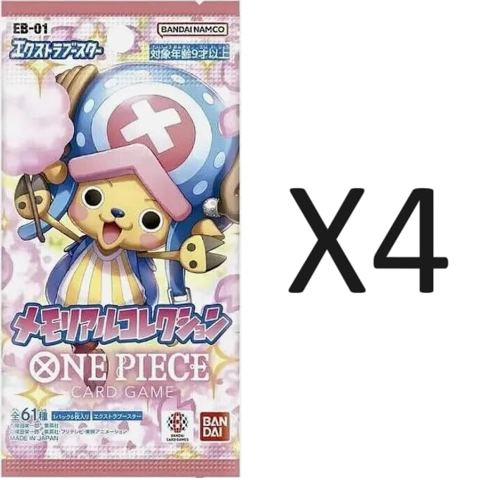one piece chopper booster box Amazon.com: EGC One Piece EB-01 Memorial Collection Chopper Booster Pack -  Japonés